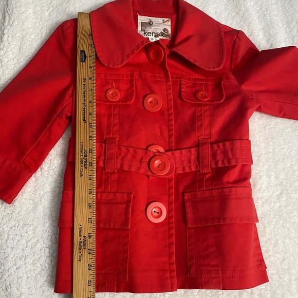 Kenzie Red Spring Fancy Blazer, size S - Picture 4 of 11